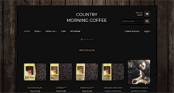 Desktop Screenshot of countrymorningcoffee.com